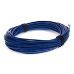 Picture of 36ft RJ-45 (Male) to RJ-45 (Male) Cat6 Straight Blue Slim UTP Copper PVC Patch Cable