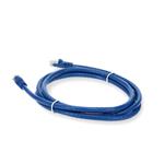 Picture of 3ft RJ-45 (Male) to RJ-45 (Male) Cat6 Straight Blue UTP Copper PVC Patch Cable