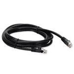 Picture of 5PK 3ft RJ-45 (Male) to RJ-45 (Male) Cat6 Straight Black UTP Copper PVC Patch Cable
