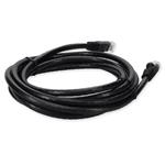 Picture of 3ft RJ-45 (Male) to RJ-45 (Male) Cat6 Straight Black UTP Copper PVC Patch Cable