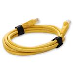 Picture of 3ft RJ-45 (Male) to RJ-45 (Male) Cat6 Straight Yellow UTP Copper PVC Patch Cable