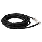 Picture of 3ft RJ-45 (Male) to RJ-45 (Male) Cat6 Straight Black UTP Copper PVC Patch Cable