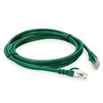Picture of 3ft RJ-45 (Male) to RJ-45 (Male) Straight Green Cat6 UTP Copper PVC Patch Cable