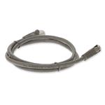 Picture of 3ft RJ-45 (Male) to RJ-45 (Male) Cat6 Shielded Straight Gray STP Copper PVC Patch Cable