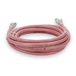 Picture of 3ft RJ-45 (Male) to RJ-45 (Male) Shielded Straight Pink Cat6 STP PVC Copper Patch Cable