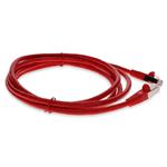Picture of 3ft RJ-45 (Male) to RJ-45 (Male) Shielded Straight Red Cat6 STP Copper PVC TAA Compliant Patch Cable