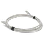 Picture of 3ft RJ-45 (Male) to RJ-45 (Male) White Cat6 Straight STP PVC Copper Patch Cable