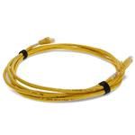 Picture of 3ft RJ-45 (Male) to RJ-45 (Male) Cat6 Shielded Straight Yellow STP Copper PVC Patch Cable