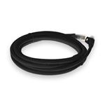 Picture of 3ft RJ-45 (Male) to RJ-45 (Male) Cat6 Straight Non-Booted, Non-Snagless Black UTP Copper PVC Patch Cable