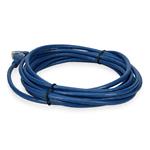 Picture of 40ft RJ-45 (Male) to RJ-45 (Male) Cat5e Straight Blue UTP Copper PVC Patch Cable