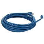 Picture of 40ft RJ-45 (Male) to RJ-45 (Male) Cat6A Shielded Straight Blue STP Copper PVC Patch Cable
