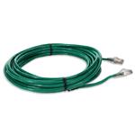 Picture of 40ft RJ-45 (Male) to RJ-45 (Male) Cat6A Shielded Straight Green STP Copper PVC Patch Cable