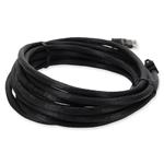 Picture of 45ft RJ-45 (Male) to RJ-45 (Male) Straight Black Cat6A UTP PVC Copper Patch Cable