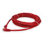 Picture of 45ft RJ-45 (Male) to RJ-45 (Male) Straight Red Cat6A UTP PVC Copper Patch Cable