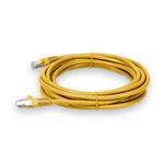 Picture of 45ft RJ-45 (Male) to RJ-45 (Male) Cat6 Shielded Straight Yellow STP Copper PVC Patch Cable