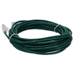 Picture of 45ft RJ-45 (Male) to RJ-45 (Male) Cat6 Straight Green Slim UTP Copper PVC Patch Cable