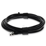 Picture of 4ft RJ-45 (Male) to RJ-45 (Male) Straight Black Cat5e UTP PVC Copper Patch Cable