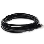 Picture of 4ft RJ-45 (Male) to RJ-45 (Male) Straight Black Cat5e UTP PVC Copper Patch Cable