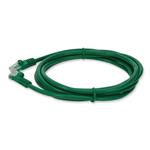 Picture of 4ft RJ-45 (Male) to RJ-45 (Male) Straight Green Cat5e UTP PVC Copper Patch Cable