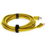 Picture of 4ft RJ-45 (Male) to RJ-45 (Male) Cat5e Straight Yellow UTP Copper PVC Patch Cable