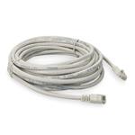 Picture of 50ft RJ-45 (Male) to RJ-45 (Male) Cat6 Straight White UTP Copper PVC Patch Cable