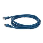Picture of 5ft RJ-45 (Male) to RJ-45 (Male) Cat5e Straight Blue UTP Copper Patch Cable