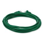 Picture of 5ft RJ-45 (Male) to RJ-45 (Male) Cat5e Straight Green UTP Copper PVC Patch Cable