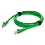 Picture of 5ft RJ-45 (Male) to RJ-45 (Male) Cat6 Straight Green UTP Copper PVC Patch Cable