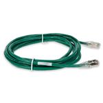 Picture of 5ft RJ-45 (Male) to RJ-45 (Male) Shielded Straight Green Cat6A STP PVC Copper Patch Cable