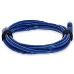 Picture of 5ft RJ-45 (Male) to RJ-45 (Male) Cat7 Straight Blue S/FTP Copper PVC Patch Cable