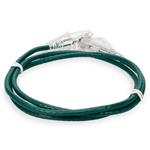 Picture of 5ft RJ-45 (Male) to RJ-45 (Male) Cat6 Straight Green Slim UTP Copper PVC Patch Cable