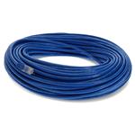 Picture of 65ft RJ-45 (Male) to RJ-45 (Male) Straight Blue Cat6A UTP PVC Copper Patch Cable