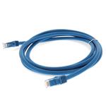 Picture of 6ft RJ-45 (Male) to RJ-45 (Male) Cat6A Straight Blue Copper Patch Cable