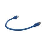 Picture of 6ft RJ-45 (Male) to RJ-45 (Male) Cat6A Shielded Straight Blue STP Copper PVC Patch Cable