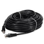 Picture of 75ft RJ-45 (Male) to RJ-45 (Male) Straight Black Cat6 UTP PVC Copper Patch Cable