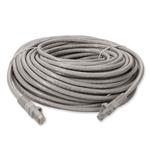 Picture of 75ft RJ-45 (Male) to RJ-45 (Male) Straight Gray Cat6 UTP PVC Copper Patch Cable
