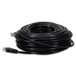 Picture of 75ft RJ-45 (Male) to RJ-45 (Male) Straight Black Cat6A UTP PVC Copper Patch Cable