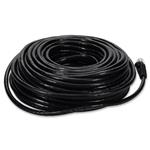 Picture of 75ft RJ-45 (Male) to RJ-45 (Male) Straight Black Cat6A UTP PVC Copper Patch Cable