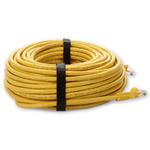 Picture of 75ft RJ-45 (Male) to RJ-45 (Male) Straight Yellow Cat6A UTP PVC Copper Patch Cable