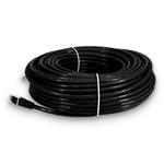 Picture of 75ft RJ-45 (Male) to RJ-45 (Male) Shielded Straight Black Cat6 STP PVC Copper Patch Cable