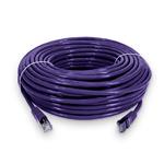 Picture of 75ft RJ-45 (Male) to RJ-45 (Male) Shielded Straight Purple Cat6 STP PVC Copper Patch Cable