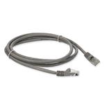 Picture of 7ft RJ-45 (Male) to RJ-45 (Male) Straight Gray Cat5e UTP PVC Copper Patch Cable