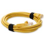 Picture of 7ft RJ-45 (Male) to RJ-45 (Male) Cat6 Straight Yellow UTP Copper PVC Patch Cable