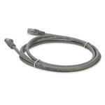 Picture of 8ft RJ-45 (Male) to RJ-45 (Male) Gray Cat5e UTP PVC Copper Patch Cable