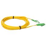 Picture of 6m ALC (Male) to ALC (Male) Yellow OS2 Duplex Fiber OFNR (Riser-Rated) Patch Cable with Microboot