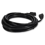 Picture of 20ft C13 Female to C14 Male 10AWG 100-250V at 10A Black Power Cable