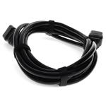Picture of 0.61m C19 Female to C20 Male 12AWG 100-250V at 10A Black Power Cable