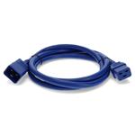 Picture of 0.91m C19 Female to C20 Male 12AWG 100-250V at 10A Blue Power Cable
