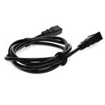 Picture of 6ft C19 Female to C20 Male 16AWG 100-250V at 10A Black Power Cable