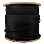 Picture of 1000ft Non-Terminated Cat6A Black FTP Copper Patch Cable